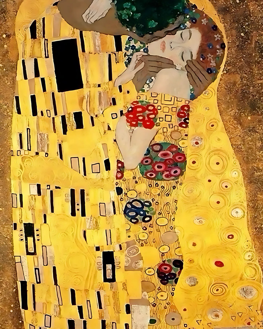 Sayılarla Boyama Hobi Seti 40x50 cm -Gustav Klimt-Ünlü Eserleri