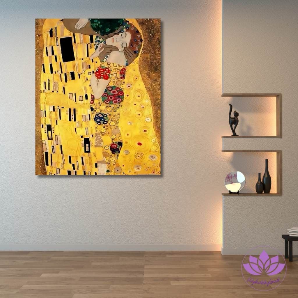 Sayılarla Boyama Hobi Seti 40x50 cm -Gustav Klimt-Ünlü Eserleri