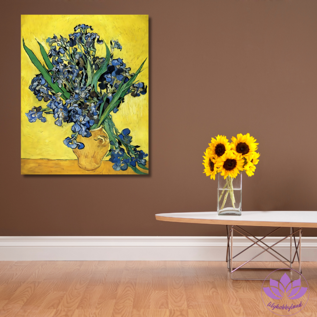 Sayılarla Boyama Hobi Seti 50x65 cm -Vincent Van Gogh -Ünlü Eserleri