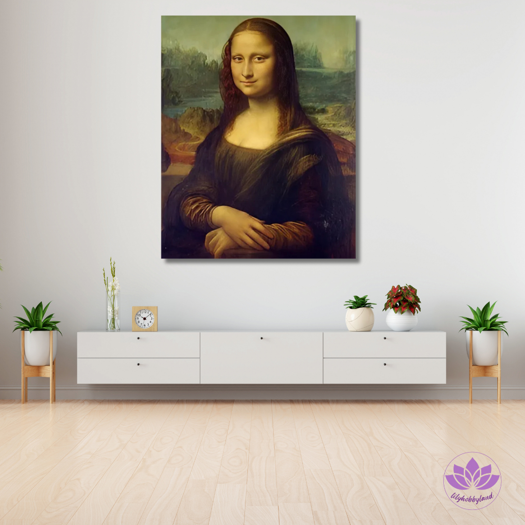 Sayılarla Boyama Hobi Seti 40x50 cm -Leonardo da Vinci -Ünlü Eserleri