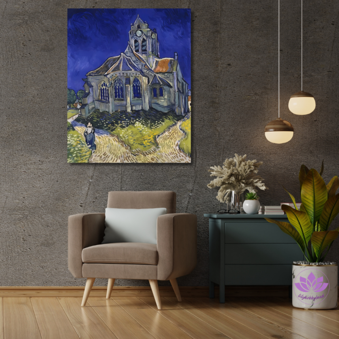 Sayılarla Boyama Hobi Seti 40x50 cm -Vincent Van Gogh -Ünlü Eserleri