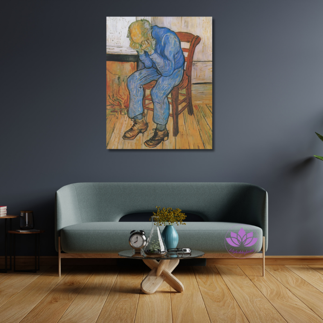 Sayılarla Boyama Hobi Seti 50x65 cm -Vincent Van Gogh -Ünlü Eserleri