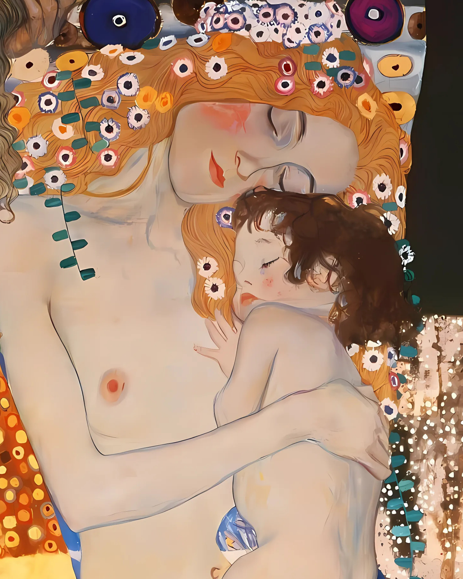 Sayılarla Boyama Hobi Seti 40x50 cm -Gustav Klimt-Ünlü Eserleri