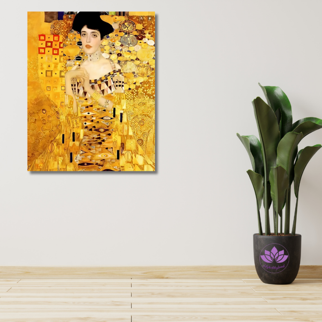 Sayılarla Boyama Hobi Seti 40x50 cm -Gustav Klimt-Ünlü Eserleri