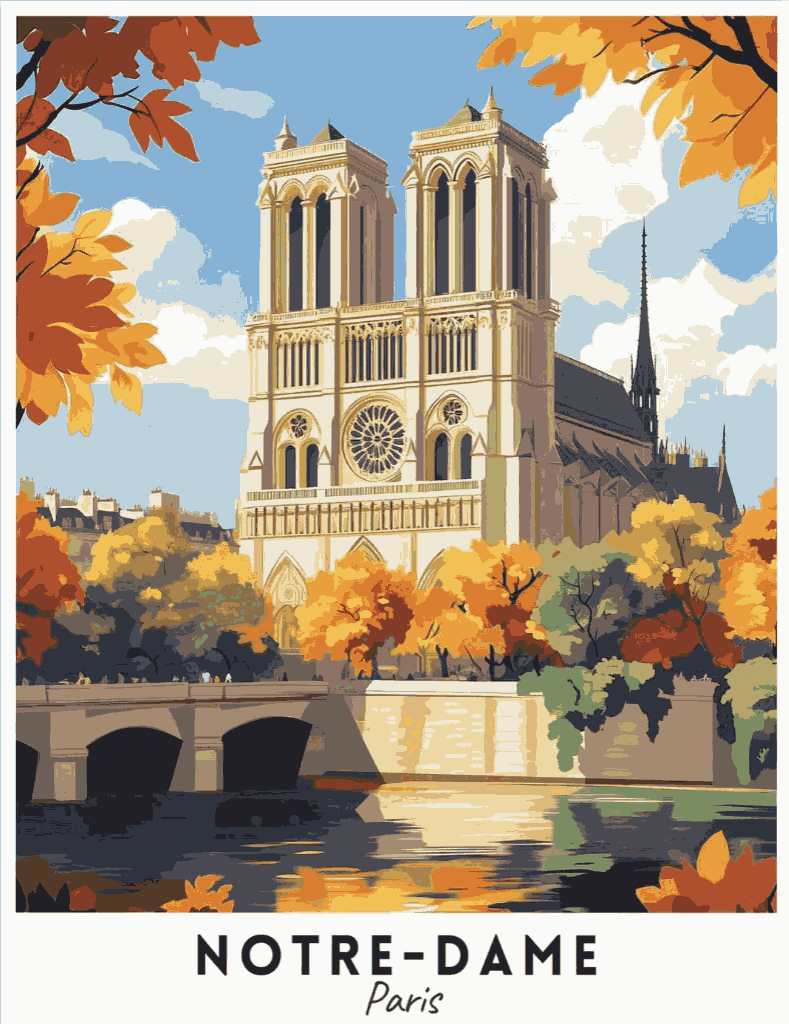 Sayılarla Boyama Hobi Seti 40x50 cm -Başkentler Serisi