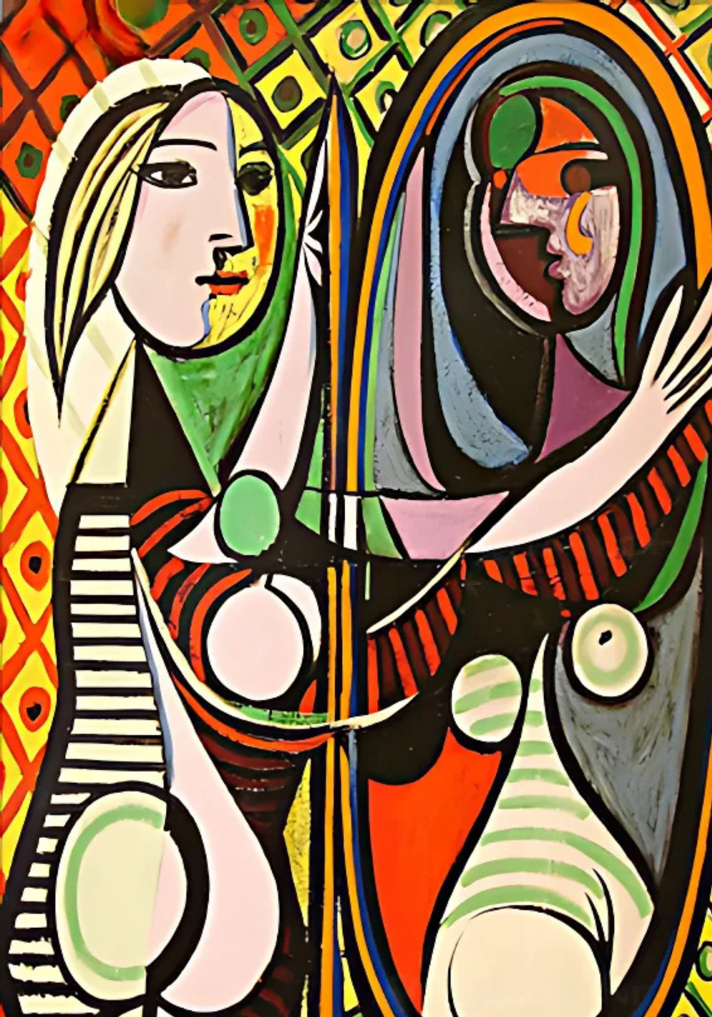 Sayılarla Boyama Hobi Seti 35x50 cm -Pablo Picasso -Ünlü Eserleri