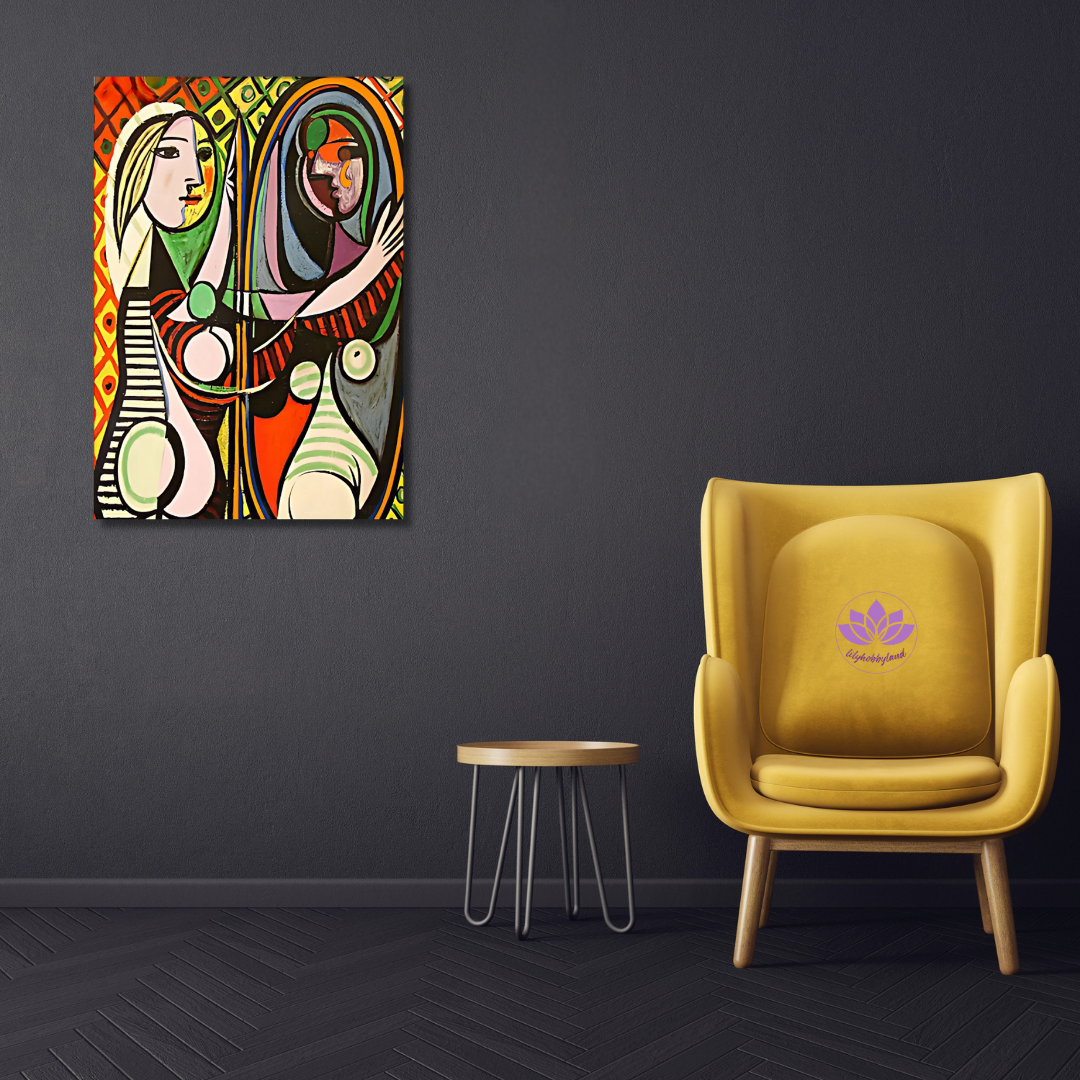 Sayılarla Boyama Hobi Seti 35x50 cm -Pablo Picasso -Ünlü Eserleri