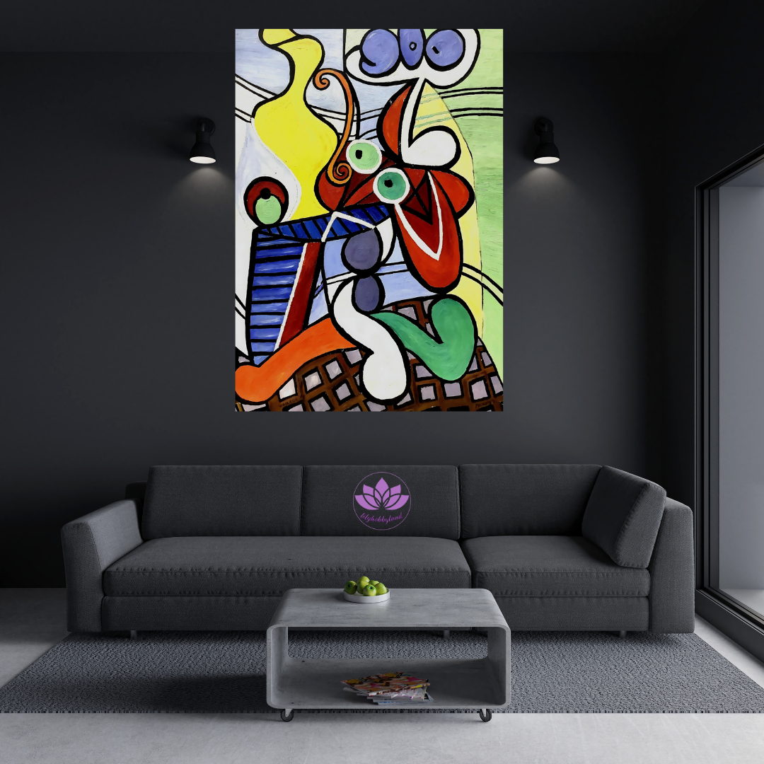 Sayılarla Boyama Hobi Seti 35x50 cm -Pablo Picasso -Ünlü Eserleri