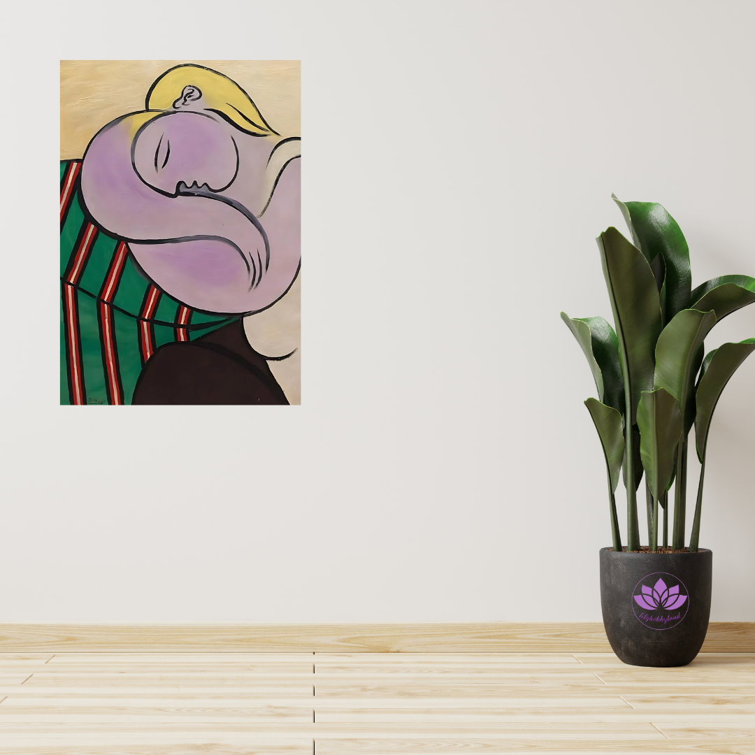 Sayılarla Boyama Hobi Seti 35x50 cm -Pablo Picasso -Ünlü Eserleri