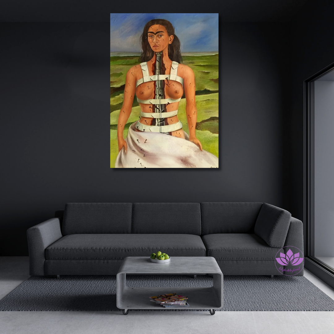 Sayılarla Boyama Hobi Seti 35x50 cm -Frida Kahlo -Ünlü Eserleri