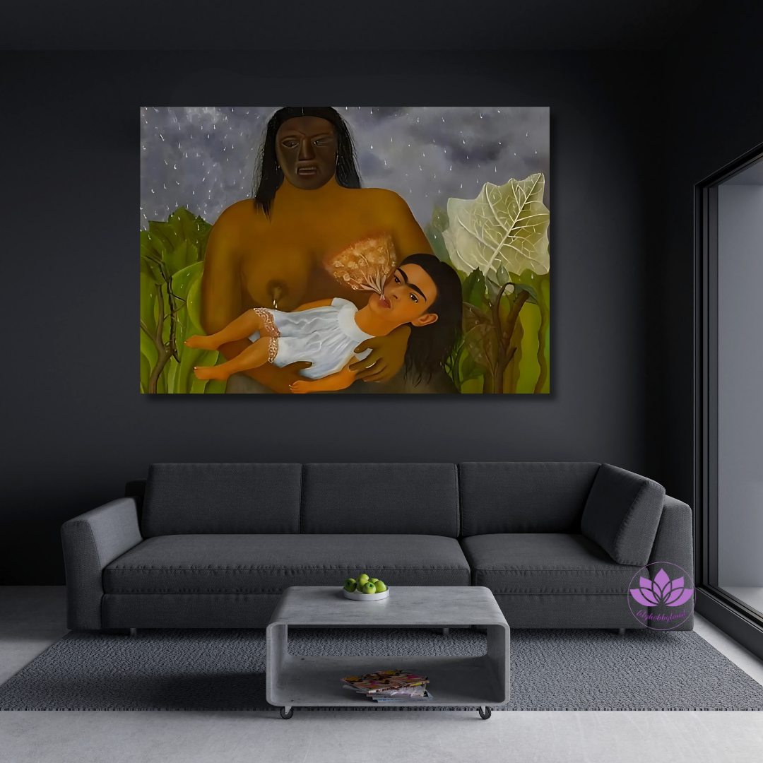 Sayılarla Boyama Hobi Seti 50x70 cm -Frida Kahlo -Ünlü Eserleri