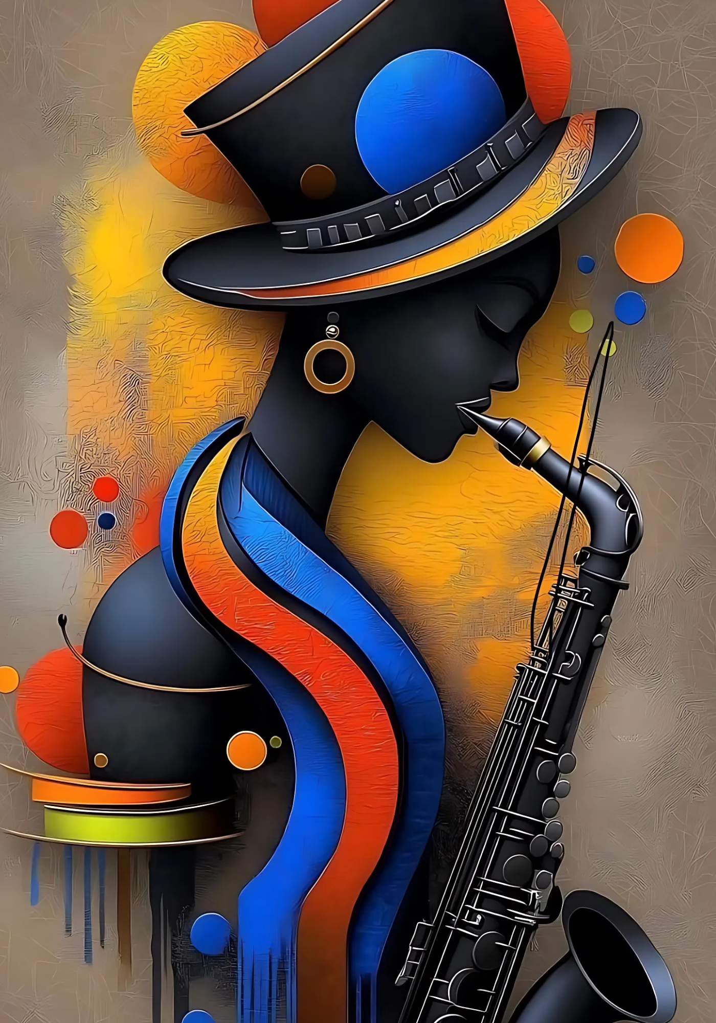 Sayılarla Boyama Hobi Seti 50x70 cm-Modern Rüyalar