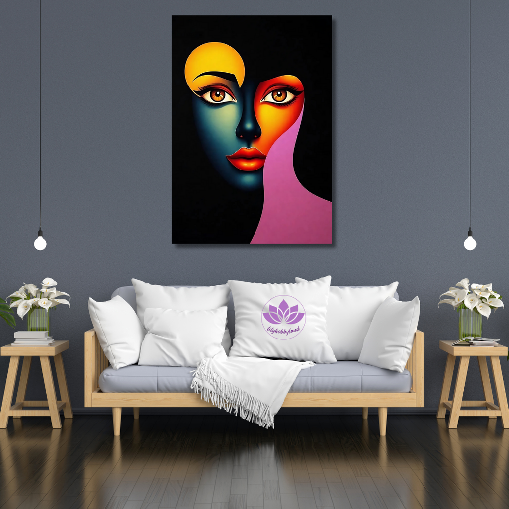 Sayılarla Boyama Hobi Seti 35x50 cm-Modern Rüyalar