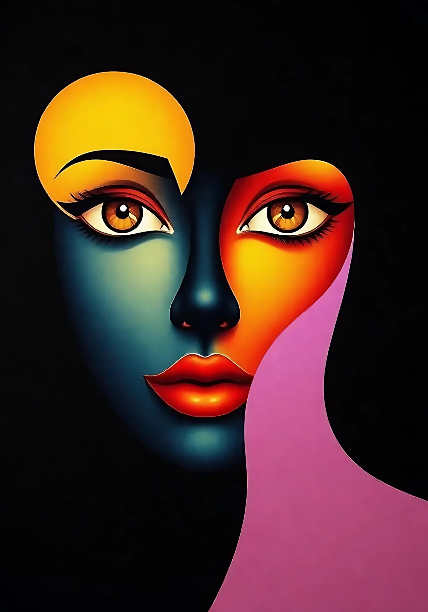 Sayılarla Boyama Hobi Seti 35x50 cm-Modern Rüyalar