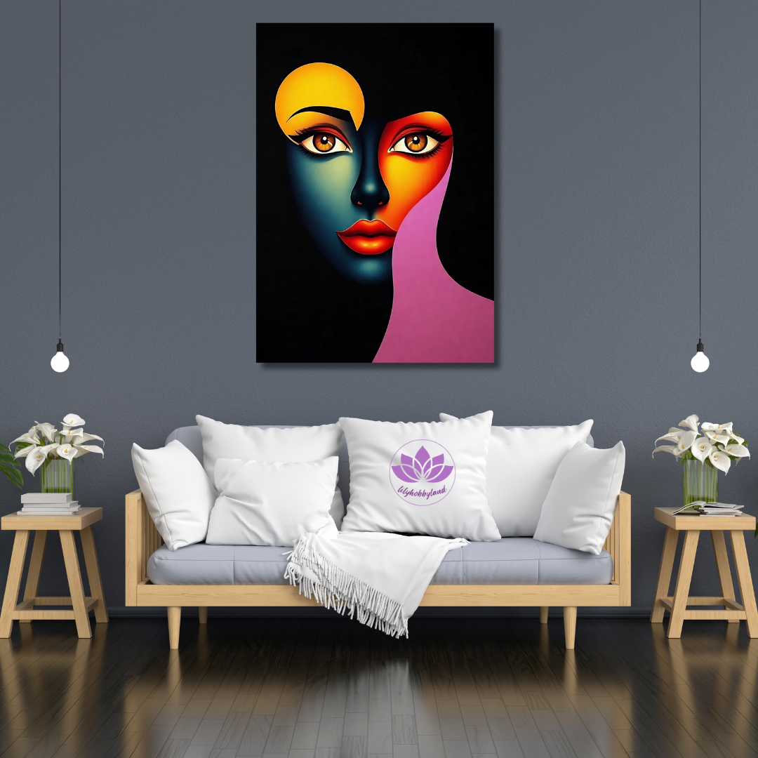 Sayılarla Boyama Hobi Seti 50x70 cm-Modern Rüyalar