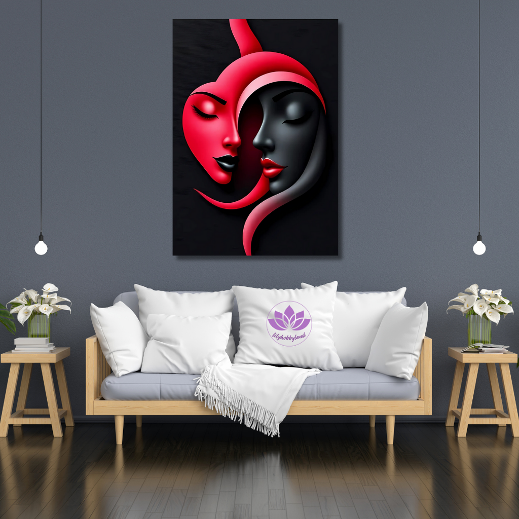 Sayılarla Boyama Hobi Seti 35x50 cm-Modern Rüyalar