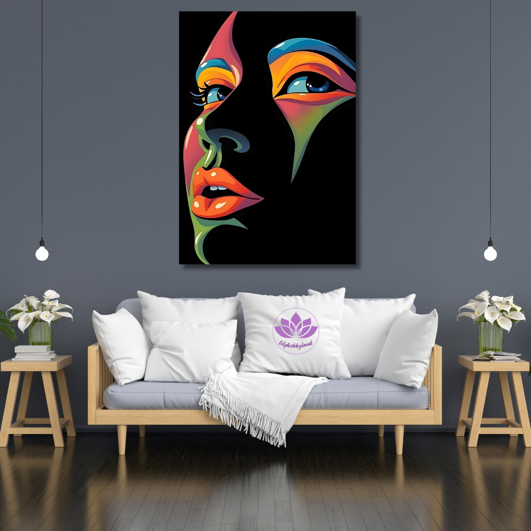 Sayılarla Boyama Hobi Seti 50x70 cm-Modern Rüyalar