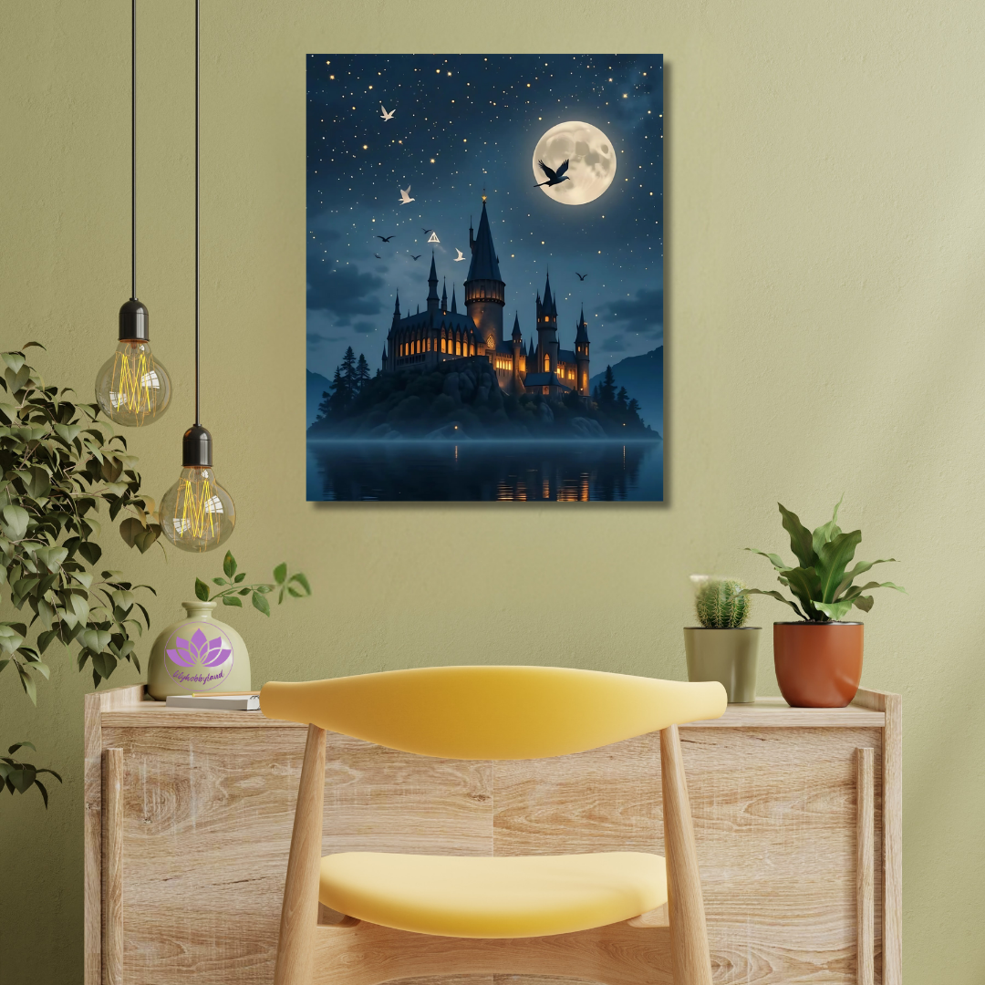 Sayılarla Boyama Hobi Seti 40x50 cm -Filim Tabloları