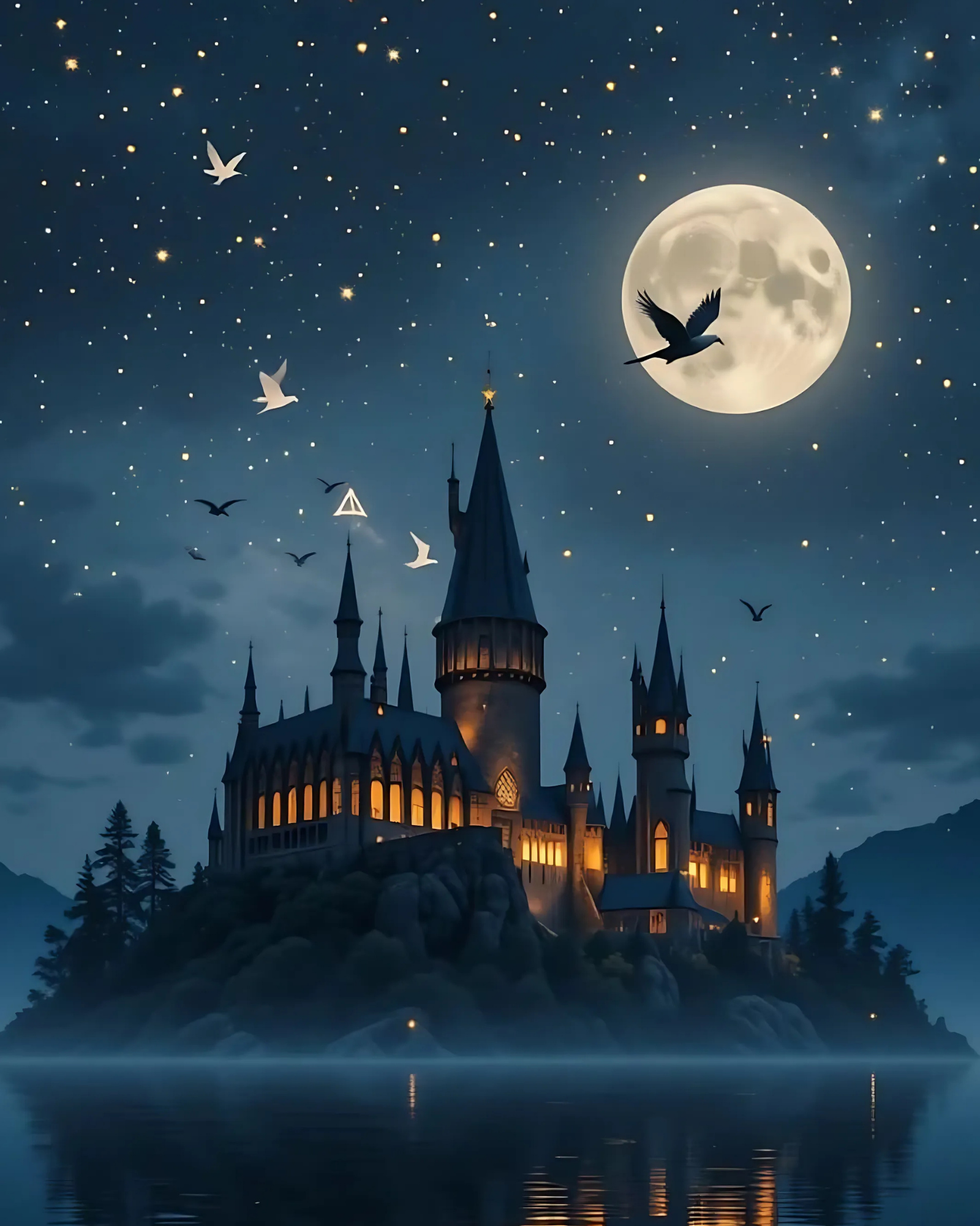 Sayılarla Boyama Hobi Seti 40x50 cm -Filim Tabloları