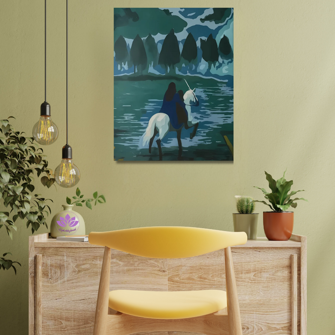 Sayılarla Boyama Hobi Seti 50x65 cm -Filim Tabloları