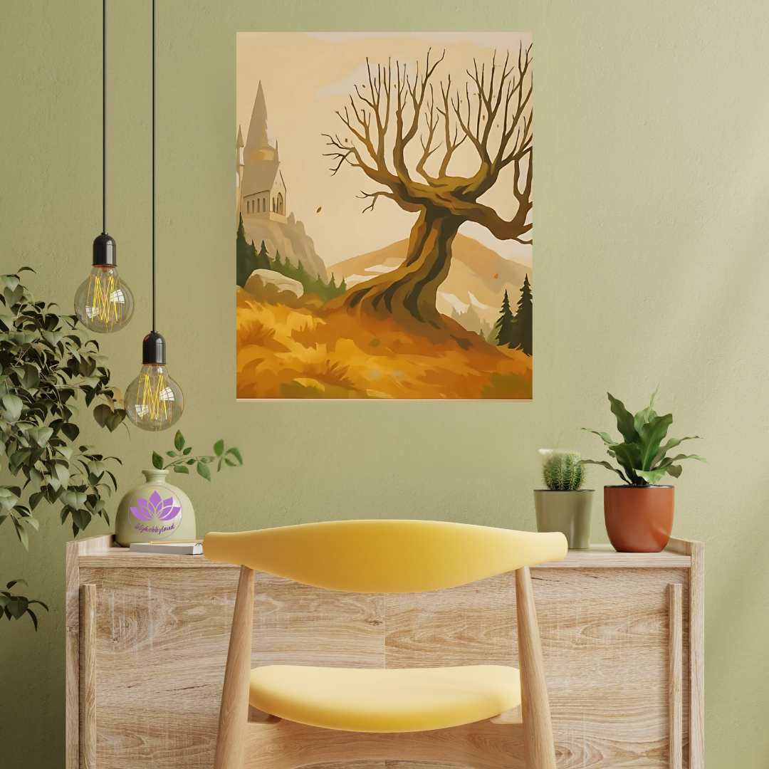 Sayılarla Boyama Hobi Seti 40x50 cm -Filim Tabloları