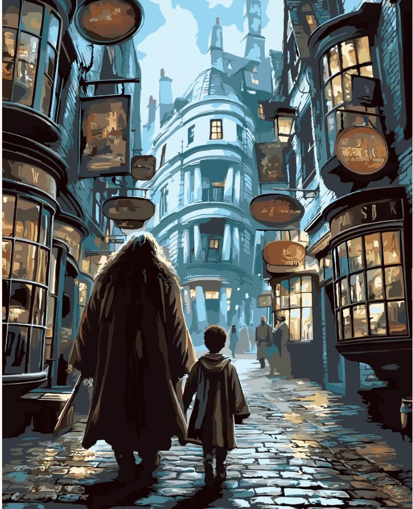 Sayılarla Boyama Hobi Seti 50x65 cm -Filim Tabloları