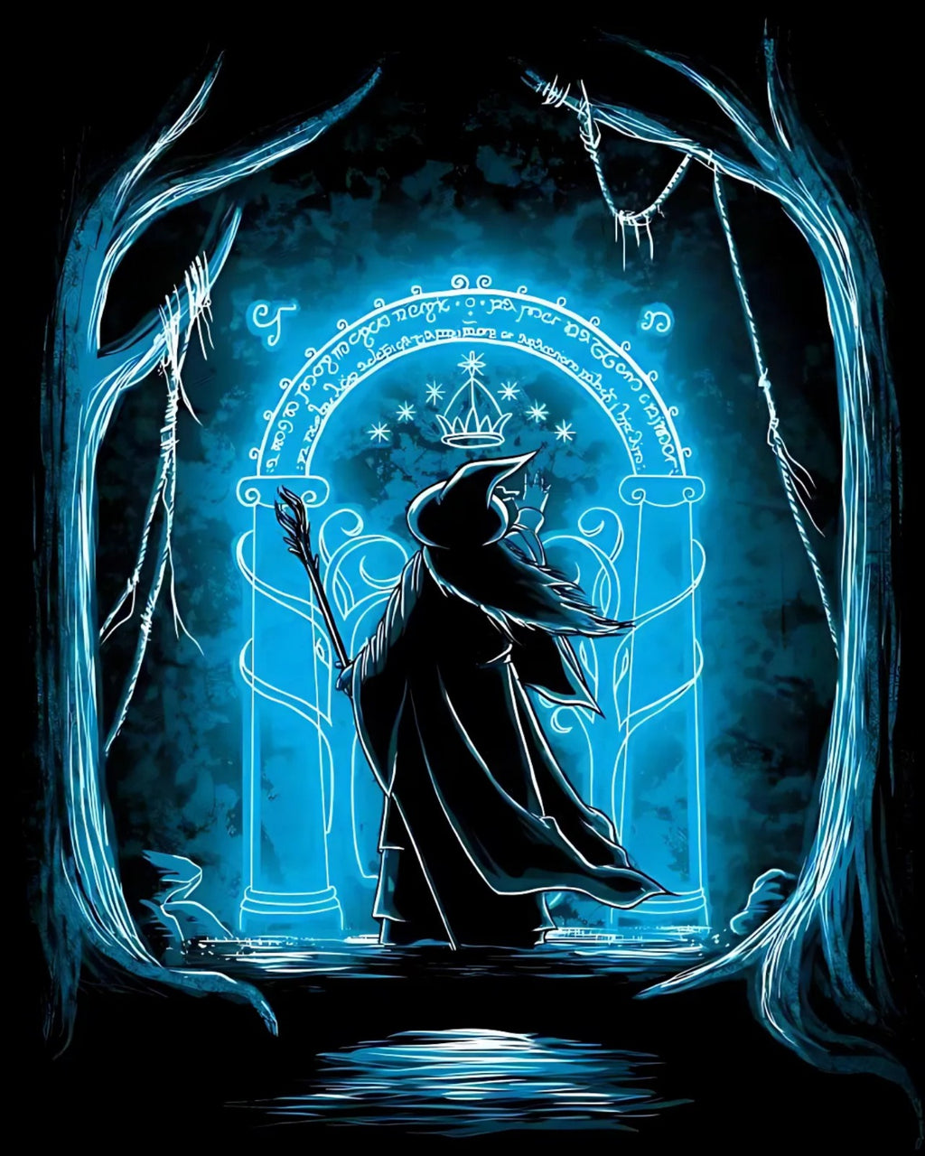 Sayılarla Boyama Hobi Seti 40x50 cm -Filim Tabloları