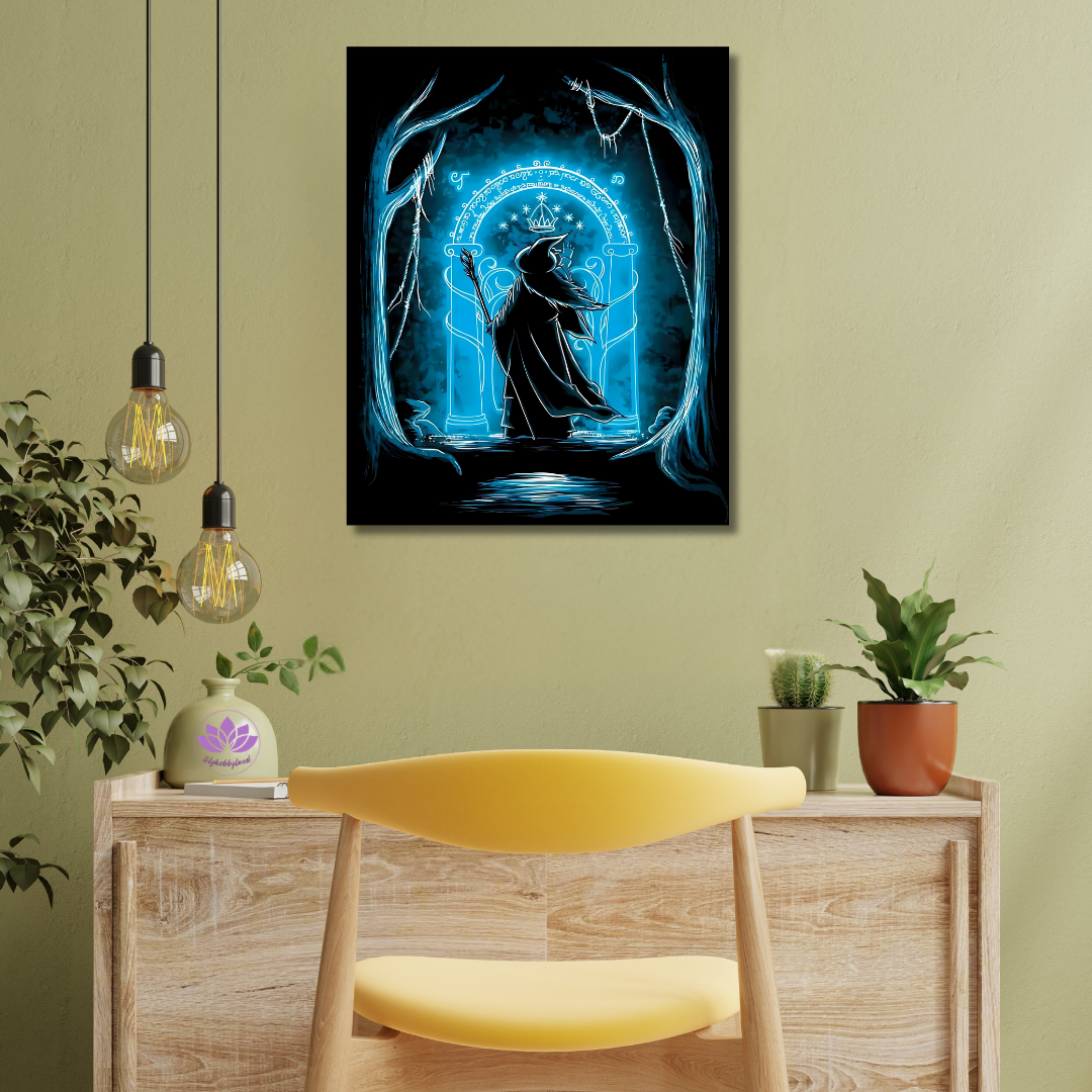 Sayılarla Boyama Hobi Seti 40x50 cm -Filim Tabloları