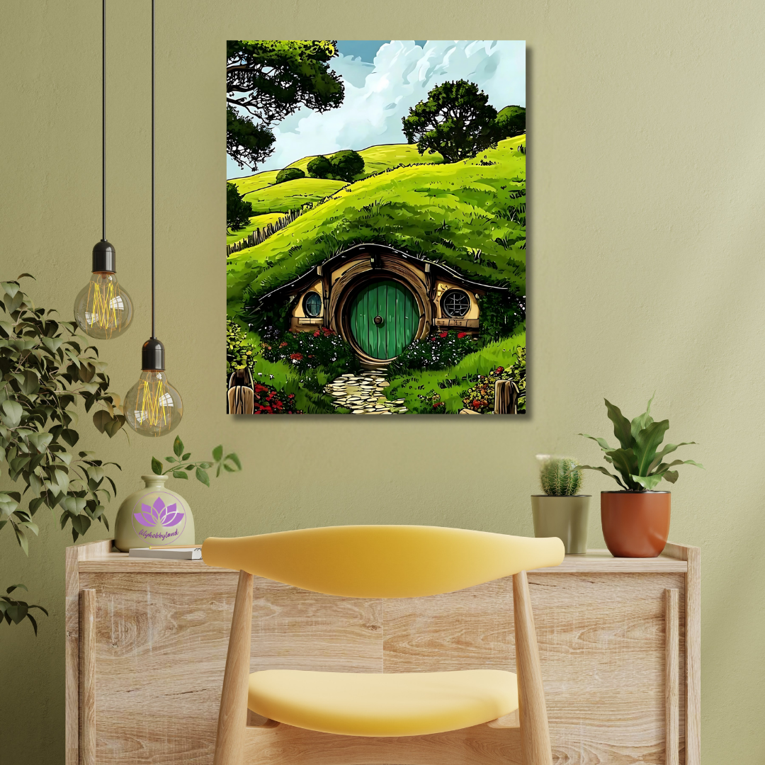 Sayılarla Boyama Hobi Seti 40x50 cm -Filim Tabloları