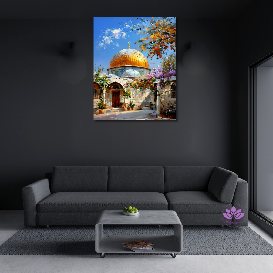 Sayılarla Boyama Hobi Seti 40x50 cm -İslami Eserler