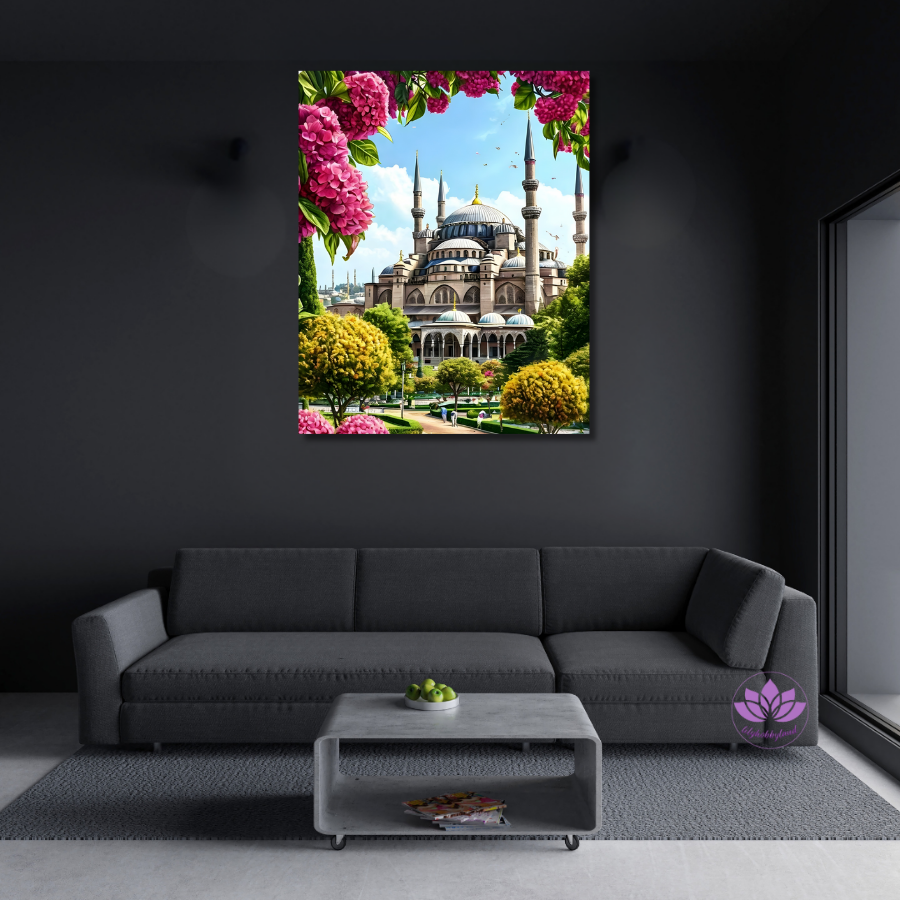 Sayılarla Boyama Hobi Seti 40x50 cm -İslami Eserler