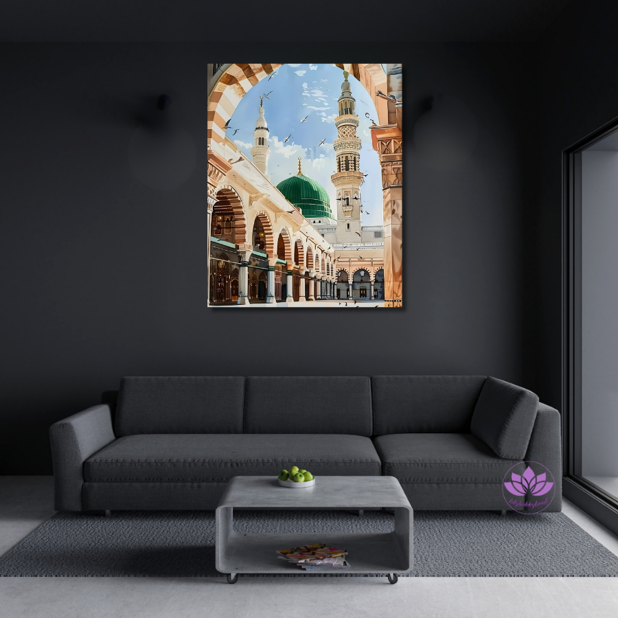 Sayılarla Boyama Hobi Seti 40x50 cm -İslami Eserler